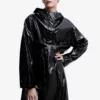 Mango Patent Leather Hooded Parka 2 Mango Patent Leather Hooded Parka -Mango popular store mango 3145 5468236 1