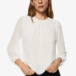 Mango Bead Detail Blouse