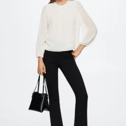 Mango Bead Detail Blouse -Mango popular store mango 3164 3832236 4