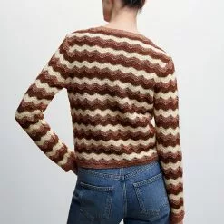 Mango Openwork Lurex Sweater 10 Mango Openwork Lurex Sweater -Mango popular store mango 3172 5362636 2