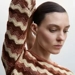 Mango Openwork Lurex Sweater 11 Mango Openwork Lurex Sweater -Mango popular store mango 3172 5362636 3