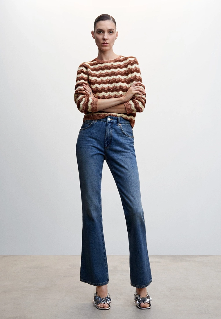 Mango Openwork Lurex Sweater 7 Mango Openwork Lurex Sweater - Image 5