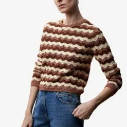 Mango Openwork Lurex Sweater 15 Mango Openwork Lurex Sweater -Mango popular store mango 3174 5362636 7