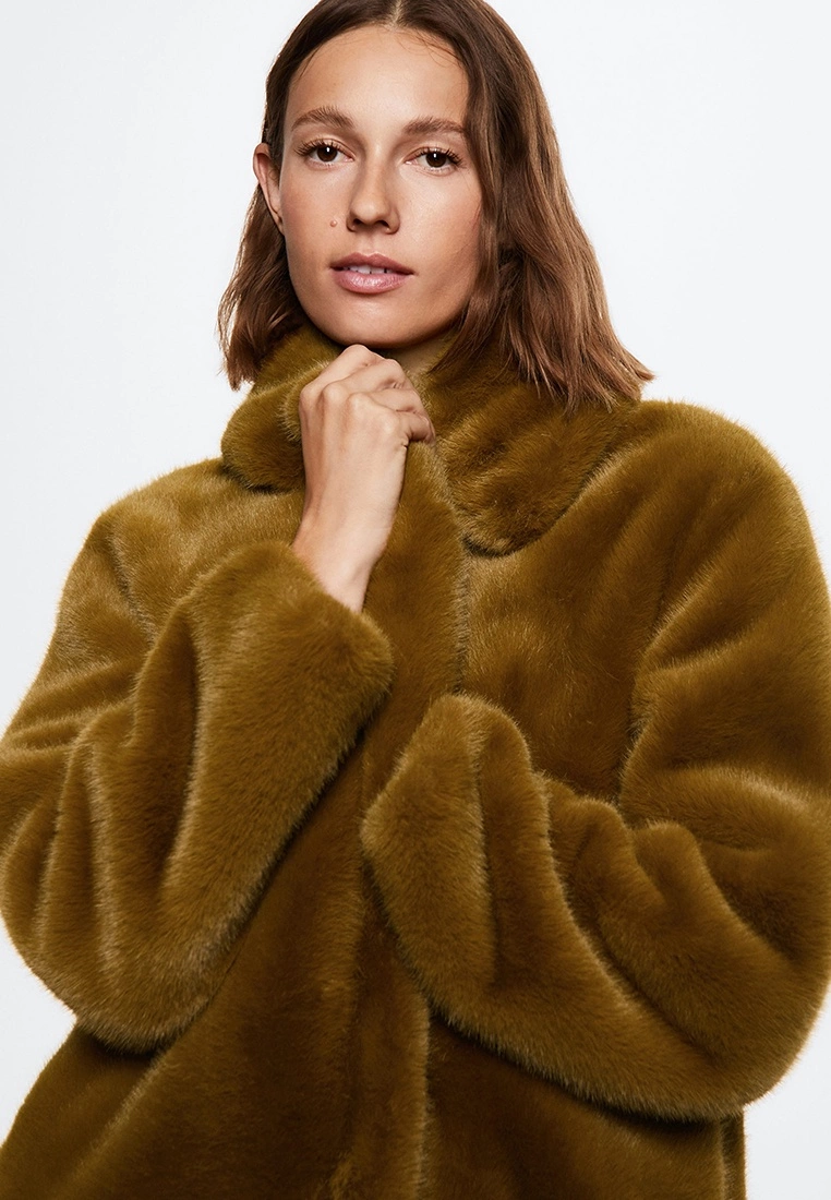 Mango Oversize Faux-Fur Coat 5 Mango Oversize Faux-Fur Coat - Image 3