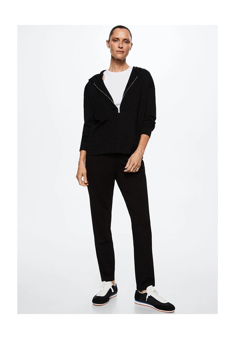 Mango Zipper High Collar Sweater 7 Mango Zipper High Collar Sweater - Image 5