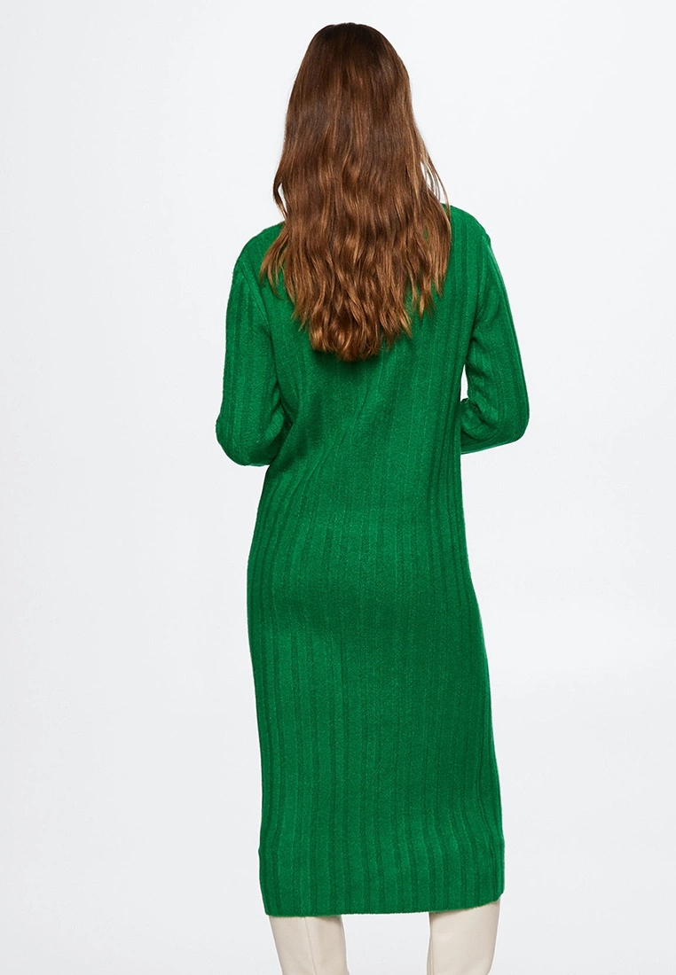 Mango Ribbed Midi Dress 4 Mango Ribbed Midi Dress - Image 2