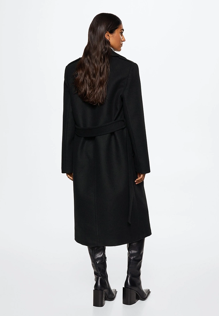 Mango Tailored Oversize Wool Coat 4 Mango Tailored Oversize Wool Coat - Image 2