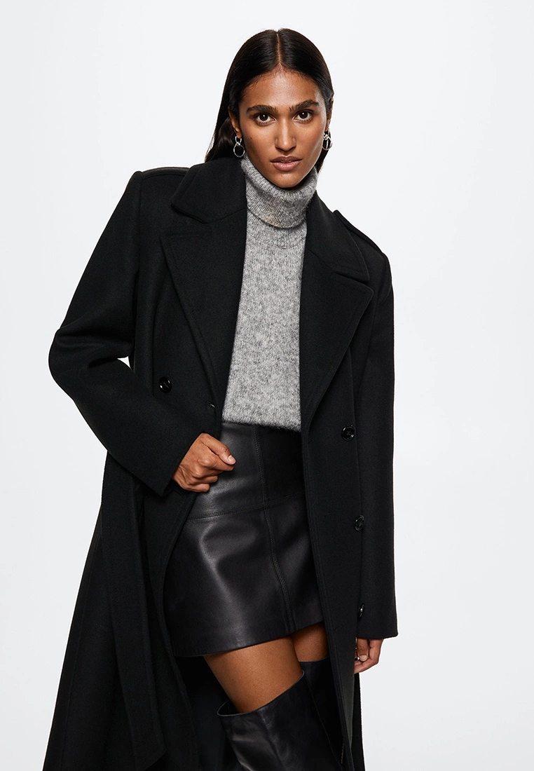 Mango Tailored Oversize Wool Coat 6 Mango Tailored Oversize Wool Coat - Image 4