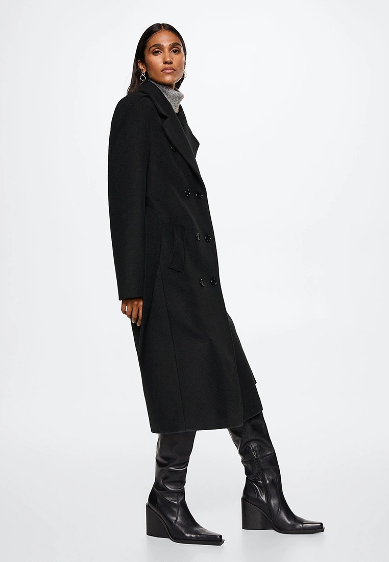 Mango Tailored Oversize Wool Coat 7 Mango Tailored Oversize Wool Coat - Image 5