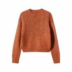 Mango Open Work-Detail Sweater -Mango popular store mango 3193 1842636 6