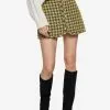 Mango Tweed Zipper Skirt 2 Mango Tweed Zipper Skirt -Mango popular store mango 3193 2042236 1
