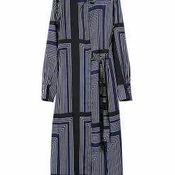 Mango Geometric Print Midi Dress 11 Mango Geometric Print Midi Dress -Mango popular store mango 3196 6042236 5