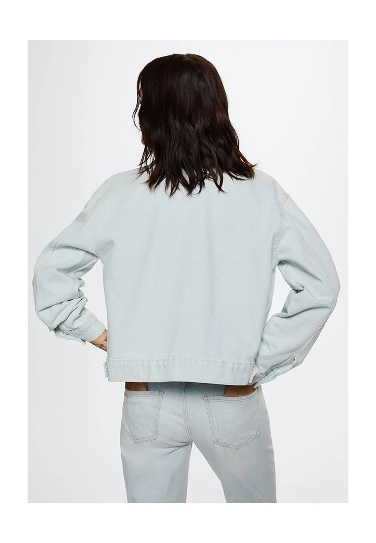 Mango Pockets Denim Jacket 4 Mango Pockets Denim Jacket - Image 2