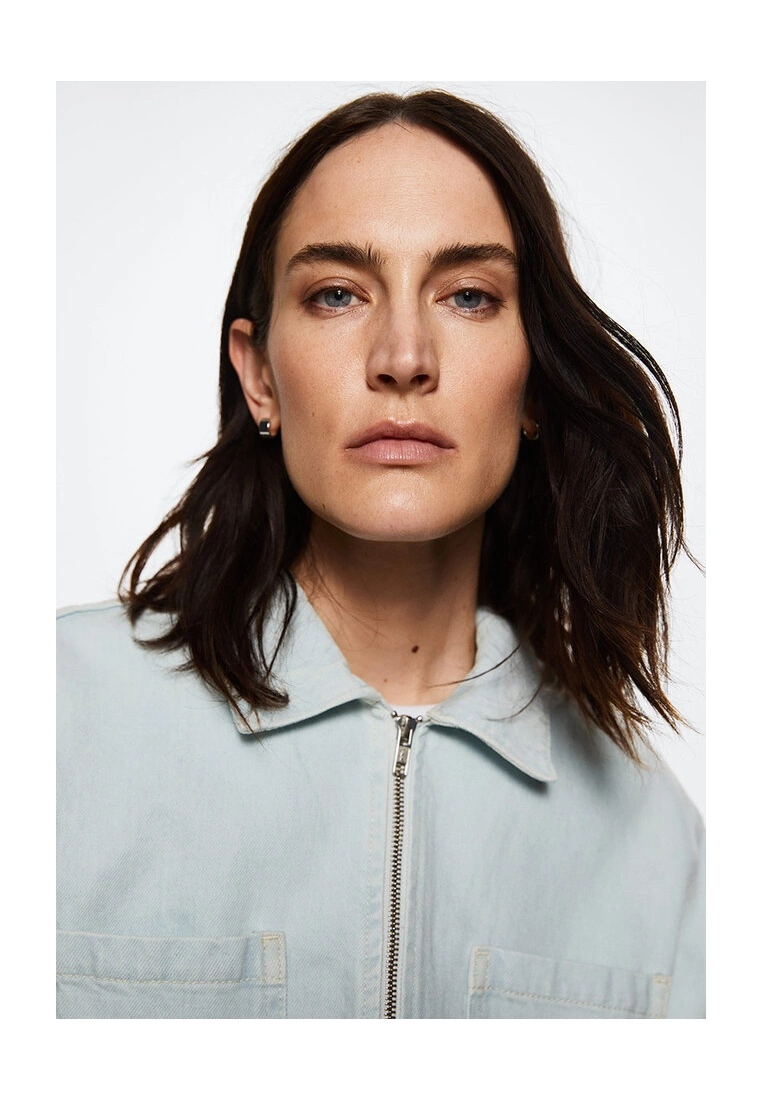 Mango Pockets Denim Jacket 5 Mango Pockets Denim Jacket - Image 3