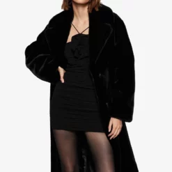 Mango Oversize Faux-Fur Coat