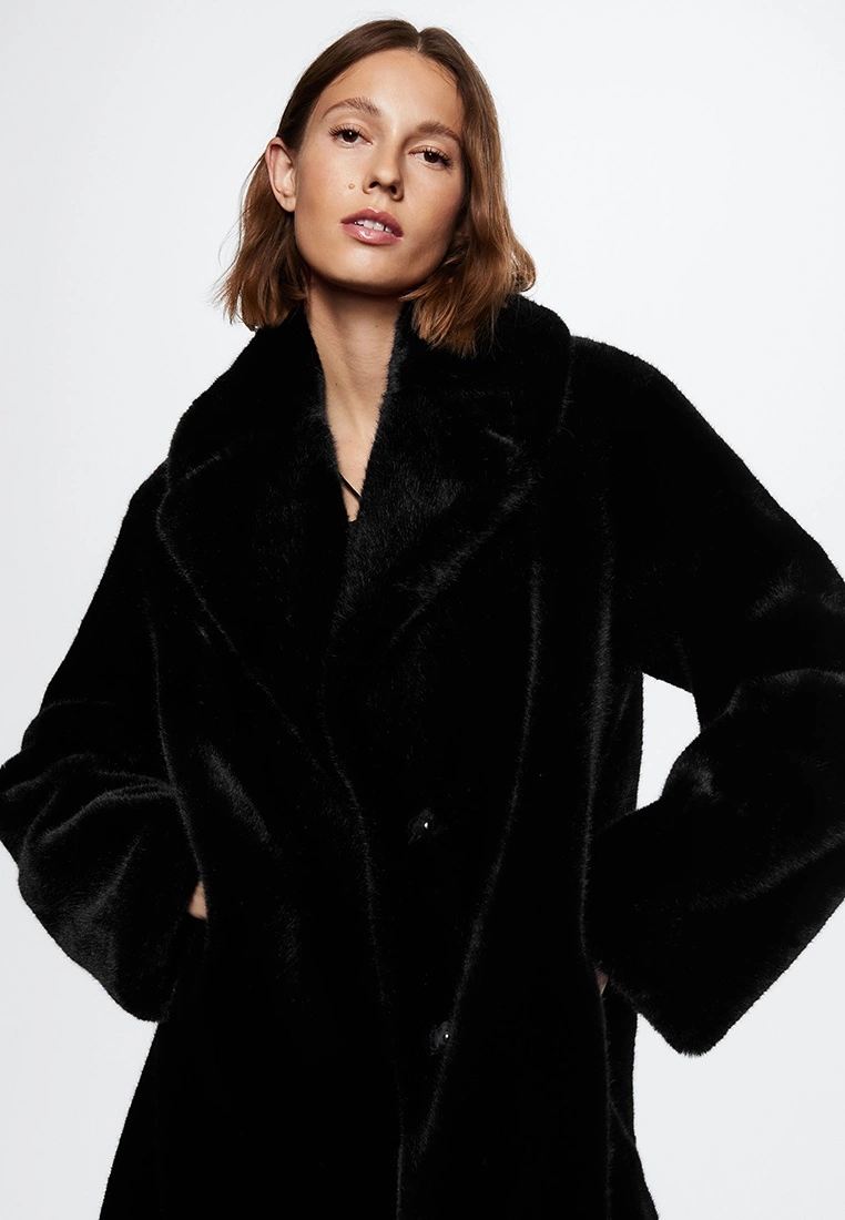 Mango Oversize Faux-Fur Coat 5 Mango Oversize Faux-Fur Coat - Image 3