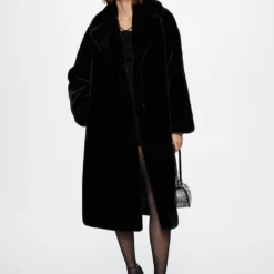 Mango Oversize Faux-Fur Coat 10 Mango Oversize Faux-Fur Coat -Mango popular store mango 3200 9042236 4