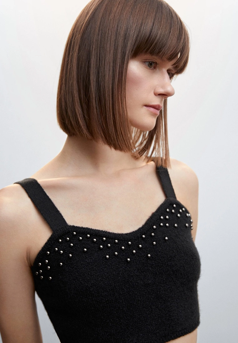 Mango Knitted Cropped Top 5 Mango Knitted Cropped Top - Image 3