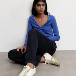 Mango Knot Detail T-Shirt 12 Mango Knot Detail T-Shirt -Mango popular store mango 3212 2629046 4