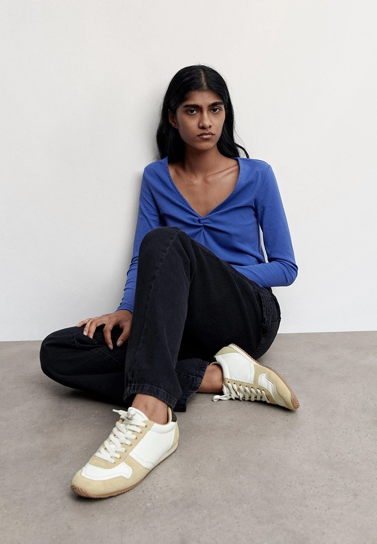 Mango Knot Detail T-Shirt 6 Mango Knot Detail T-Shirt - Image 4