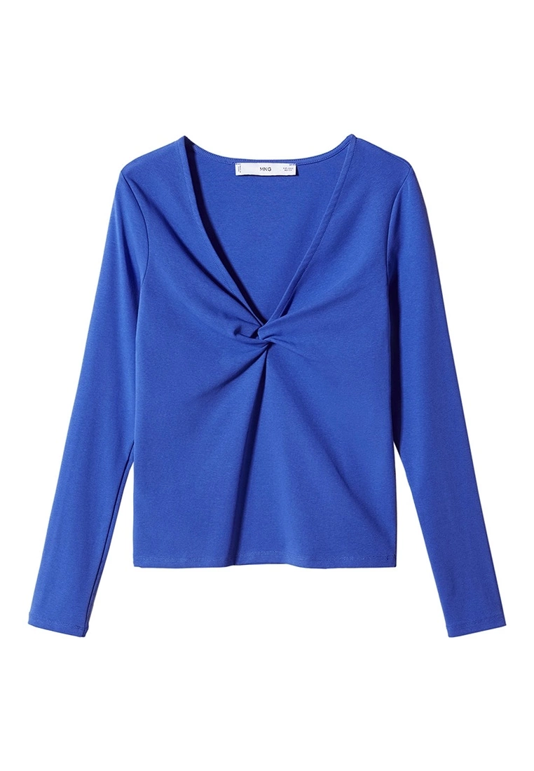 Mango Knot Detail T-Shirt 9 Mango Knot Detail T-Shirt - Image 7