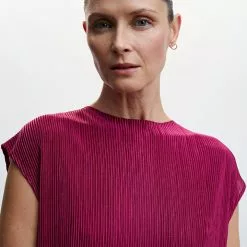 Mango Pleated Satin Dress -Mango popular store mango 3215 4649046 3