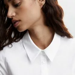 Mango Knot Cotton Shirt -Mango popular store mango 3218 0732636 3