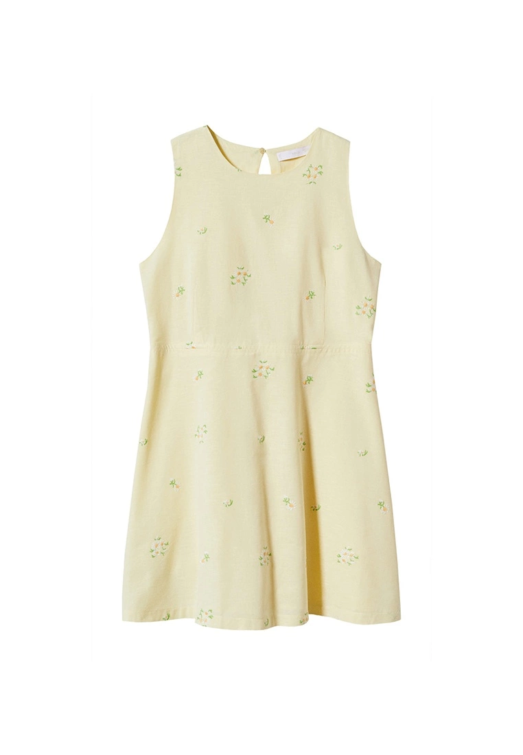 Mango Floral Embroidery Dress 9 Mango Floral Embroidery Dress - Image 7
