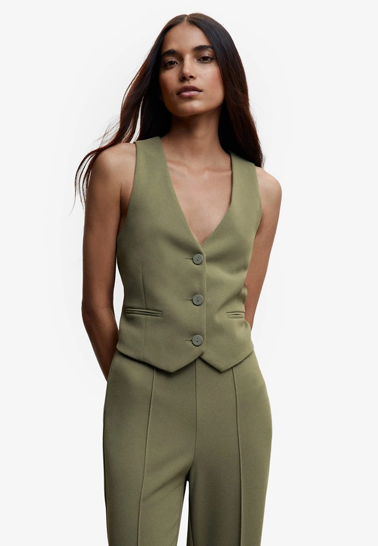 Mango Buttons Suit Waistcoat 3 Mango Buttons Suit Waistcoat