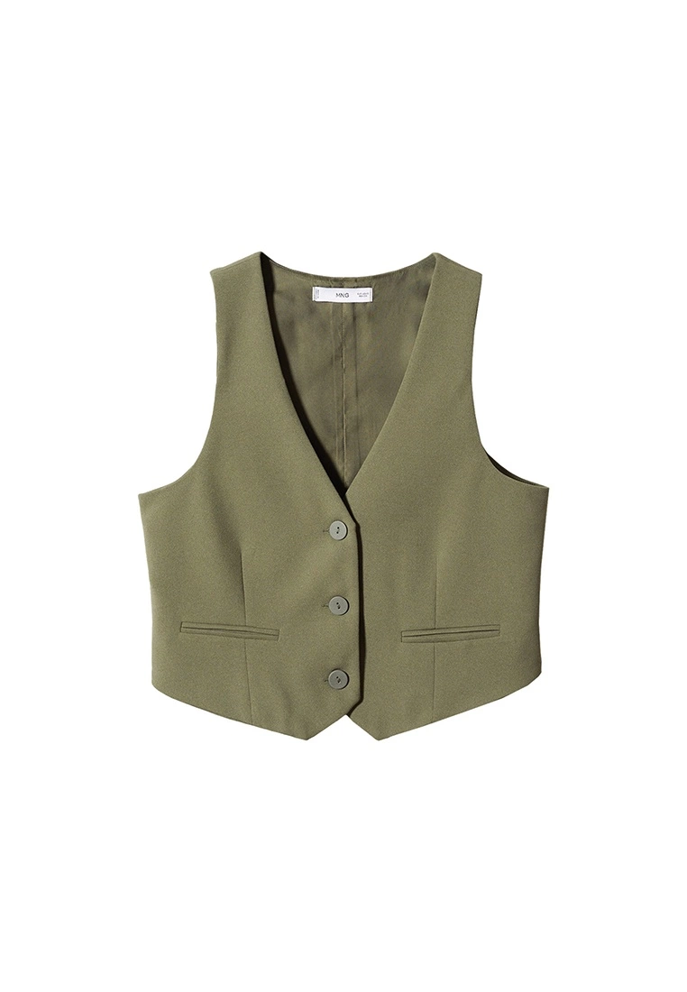 Mango Buttons Suit Waistcoat 9 Mango Buttons Suit Waistcoat - Image 7