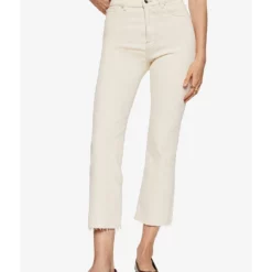 Mango High-Waist Bootcut Jeans