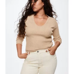 Mango High-Waist Bootcut Jeans -Mango popular store mango 3228 3767426 6