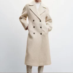 Mango Buttoned Wool Coat 13 Mango Buttoned Wool Coat -Mango popular store mango 3228 8252636 5
