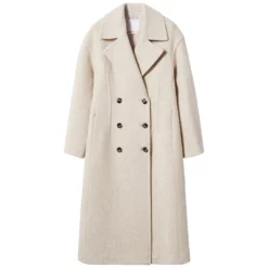 Mango Buttoned Wool Coat 15 Mango Buttoned Wool Coat -Mango popular store mango 3229 8252636 7