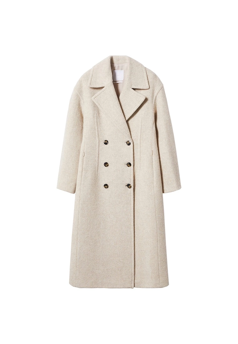 Mango Buttoned Wool Coat 9 Mango Buttoned Wool Coat - Image 7