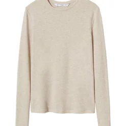 Mango Textured Knit T-Shirt 13 Mango Textured Knit T-Shirt -Mango popular store mango 3237 4532636 6