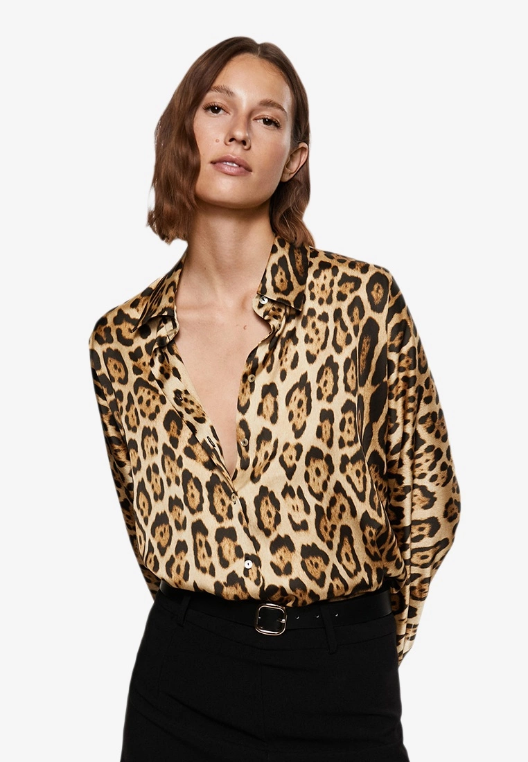 Mango Animal Print Shirt 3 Mango Animal Print Shirt