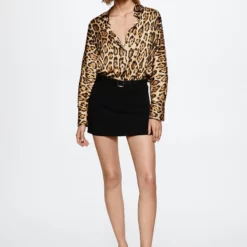 Mango Animal Print Shirt 10 Mango Animal Print Shirt -Mango popular store mango 3242 3732236 4