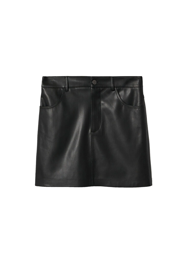 Mango Faux Leather Mini Skirt 7 Mango Faux Leather Mini Skirt - Image 5