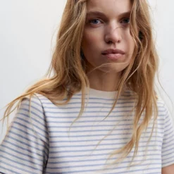 Mango 100% Cotton T-Shirt 11 Mango 100% Cotton T-Shirt -Mango popular store mango 3246 4129046 3