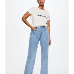 Mango Printed Cotton-Blend T-Shirt 16 Mango Printed Cotton-Blend T-Shirt -Mango popular store mango 3253 6477426 7