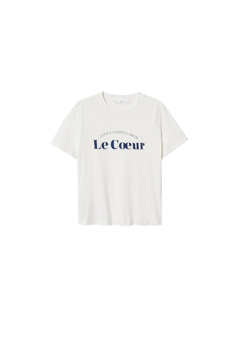 Mango Printed Cotton-Blend T-Shirt 10 Mango Printed Cotton-Blend T-Shirt - Image 8