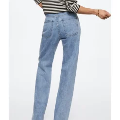 Mango High-Rise Wide Leg Jeans -Mango popular store mango 3259 3970826 3