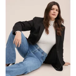 Mango High-Rise Wide Leg Jeans -Mango popular store mango 3260 3970826 8