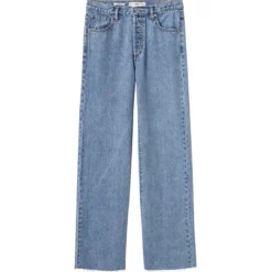 Mango High-Rise Wide Leg Jeans -Mango popular store mango 3261 3970826 9