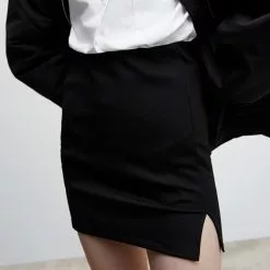 Mango Slit Hem Skirt -Mango popular store mango 3263 2362636 3