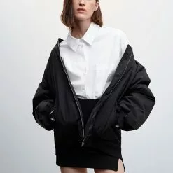 Mango Slit Hem Skirt -Mango popular store mango 3263 2362636 4