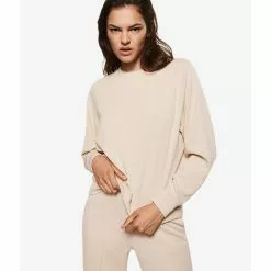 Mango PiquÃ© Sweatshirt