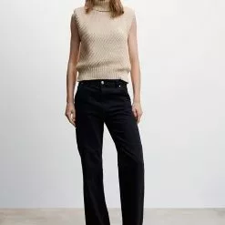 Mango Turtleneck Knitted Vest -Mango popular store mango 3269 4849046 5