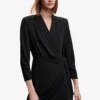 Mango Knotted Wrap Dress -Mango popular store mango 3269 7732636 1
